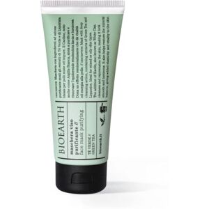 Bioearth Grüner Tee Reinigung Maske - Für Fettige Haut Bioearth Grüner Tee Reinigung Maske - Für Fettige Haut