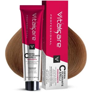 Vitalcare Professional Crema Colorante Biondo Dorato - Crema Colorante Capelli Vitalcare Professional Crema Colorante Biondo Dorato - Crema Colorante Capelli