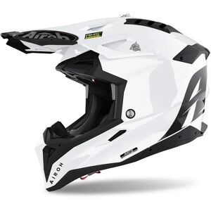 Casco de Motocross Airoh Aviator 3 Blanco - Ligero, Aerodinámico, Offroad Casco de Motocross Airoh Aviator 3 Blanco - Ligero, Aerodinámico, Offroad