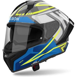 Casco Airoh Matryx Rider Azul Brillante - Casco de Motociclista Casco Airoh Matryx Rider Azul Brillante - Casco de Motociclista