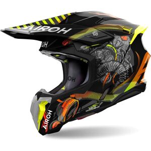 Airoh Twist 3 Toxic Helm - Schwarz / Orange / Gelb Airoh Twist 3 Toxic Helm - Schwarz / Orange / Gelb