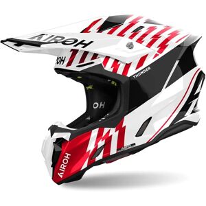 Airoh Twist 3 Thunder Motokross sisak - Pazaros piros XL Airoh Twist 3 Thunder Motokross sisak - Pazaros piros XL