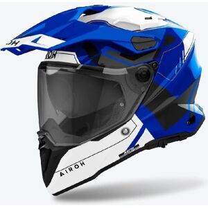 Casco Glossy Azul Airoh Commander 2 - Casco Casco Glossy Azul Airoh Commander 2 - Casco