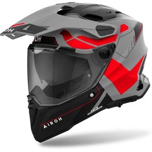 Airoh Commander 2 Reveal Casco Fluo Rosso XL - Moto Airoh Commander 2 Reveal Casco Fluo Rosso XL - Moto