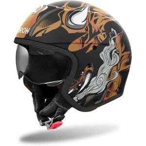 Airoh J110 Oni Matowy Czarny Modularny Kask - Kask motocyklowy Airoh J110 Oni Matowy Czarny Modularny Kask - Kask motocyklowy