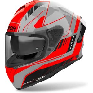 Airoh Spark 2 Chrono Hjälm - Orange - Lätt, ECE 2206, Bredt Synfält Airoh Spark 2 Chrono Hjälm - Orange - Lätt, ECE 2206, Bredt Synfält