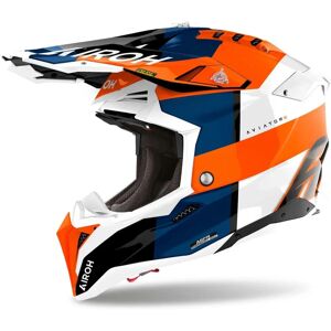 Airoh Aviator 3 - Monarch azul/blanco/naranja Airoh Aviator 3 - Monarch azul/blanco/naranja