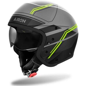 Airoh J110 SLIM Gul Matt 2XL Motorcykelhjälm Airoh J110 SLIM Gul Matt 2XL Motorcykelhjälm