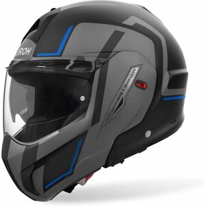 Casco Airoh Mathisse II Genius - Negro / Azul - Ligero Casco Airoh Mathisse II Genius - Negro / Azul - Ligero