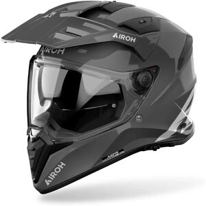 Airoh Bandit Dunkelgraues Gloss-Helm - Helm Airoh Bandit Dunkelgraues Gloss-Helm - Helm