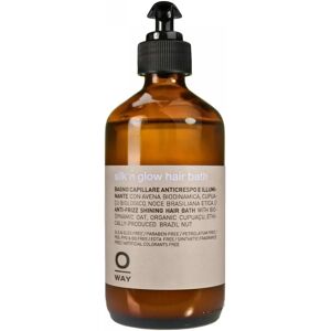 Oway Silk'n Glow Hair Bath - Voedende Shampoo & Haarmasker voor Poros Haar Oway Silk'n Glow Hair Bath - Voedende Shampoo & Haarmasker voor Poros Haar