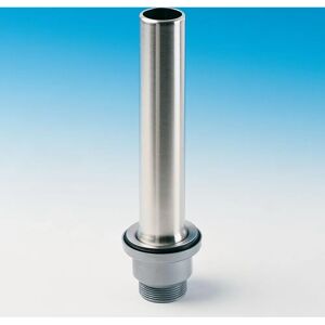 Lira Desagüe de fregadero en acero inoxidable - Tubo de rebosadero 240mm Lira Desagüe de fregadero en acero inoxidable - Tubo de rebosadero 240mm