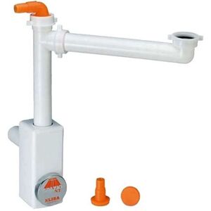 LIRA S.P.A Space-saving Sink Trap - Ø40 - White LIRA S.P.A Space-saving Sink Trap - Ø40 - White