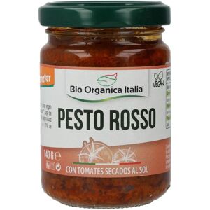 Pesto rosso vegan aux tomates séchées italiennes - Italien, Noix de cajou, 140 g - Publicité Pesto rosso vegan aux tomates séchées italiennes - Italien, Noix de cajou, 140 g - Publicité