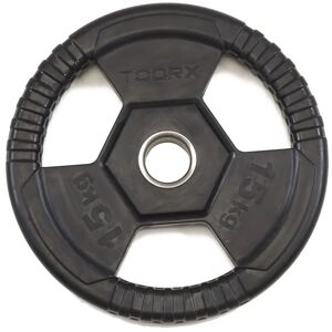 Toorx Olympische Gummischeibe 50mm - Schwarz - 5kg Toorx Olympische Gummischeibe 50mm - Schwarz - 5kg
