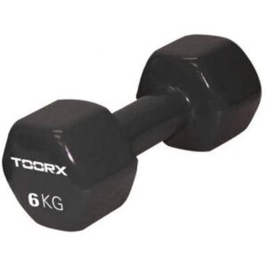Haltère Toorx 6 kg en vinyle - Pour maison et gym - Publicité Haltère Toorx 6 kg en vinyle - Pour maison et gym - Publicité