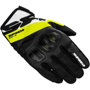 Spidi Flash-R Evo Motorcycle Gloves - Black Yellow - M Spidi Flash-R Evo Motorcycle Gloves - Black Yellow - M