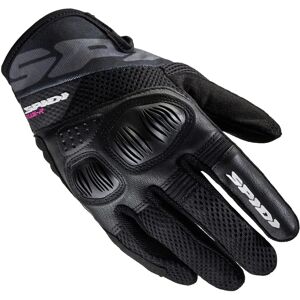 Spidi Schwarze Leder Motorradhandschuhe - Motorrad Handschuhe Spidi Schwarze Leder Motorradhandschuhe - Motorrad Handschuhe