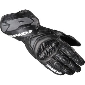 Guantes de motocicleta Spidi Carbo 7 - Negro, Nivel 1 CE Guantes de motocicleta Spidi Carbo 7 - Negro, Nivel 1 CE