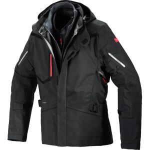 Spidi Mission-T H2out Step-Inarmor Motorrad Textiljacke - Schwarz - L Spidi Mission-T H2out Step-Inarmor Motorrad Textiljacke - Schwarz - L