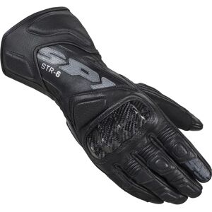 Spidi Motorrad-Handschuhe - Modell STR-6 - Schwarz - 2XL - Sport Spidi Motorrad-Handschuhe - Modell STR-6 - Schwarz - 2XL - Sport
