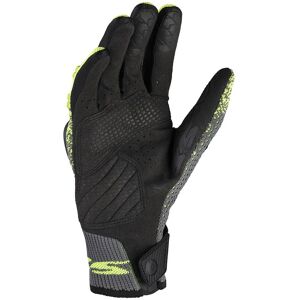 Letnie rękawice motocyklowe z mikroflisami - Cross Knit - Żółty Fluo Letnie rękawice motocyklowe z mikroflisami - Cross Knit - Żółty Fluo