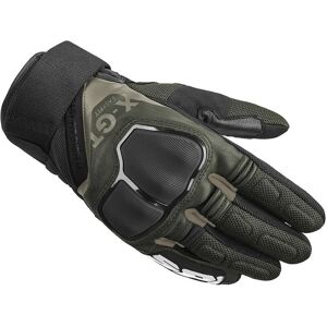Guanti in Pelle e Tessuto Verde Scuro Spidi X-GT - Abbigliamento Protettivo Moto Guanti in Pelle e Tessuto Verde Scuro Spidi X-GT - Abbigliamento Protettivo Moto