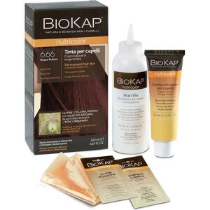 Biokap Nutricolor 6.66 Rubin Red Hair Dye - Hair Type Biokap Nutricolor 6.66 Rubin Red Hair Dye - Hair Type