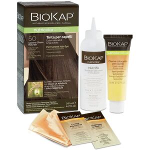 Biokap Light Brown Hair Dye - Nourishes & Repairs - Gray Cover Biokap Light Brown Hair Dye - Nourishes & Repairs - Gray Cover