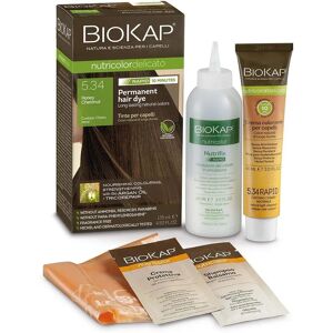 Biokap Honey Chestnut 5.34 Rapid Permanent Hair Dye - Hair Dye Biokap Honey Chestnut 5.34 Rapid Permanent Hair Dye - Hair Dye