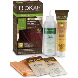 BioKap Ruby Red 6.66 Rapid Permanent Hair Dye - Hair Dye BioKap Ruby Red 6.66 Rapid Permanent Hair Dye - Hair Dye