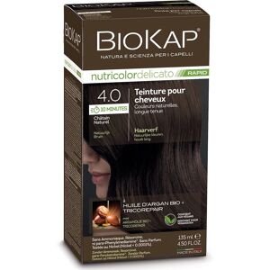 Biokap - Coloration Nutricolor Delicato Rapid 1.0 Noir naturel - Coloration capillaire - Publicité Biokap - Coloration Nutricolor Delicato Rapid 1.0 Noir naturel - Coloration capillaire - Publicité