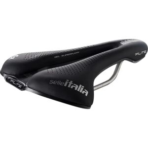 Selle Italia Max Flite Boost Gel Zadel - TI 316 Rails - Zwart Breed Selle Italia Max Flite Boost Gel Zadel - TI 316 Rails - Zwart Breed