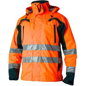 Top Swede Vanntett Jakke - Oransje/Navy - EN ISO 20471 Top Swede Vanntett Jakke - Oransje/Navy - EN ISO 20471