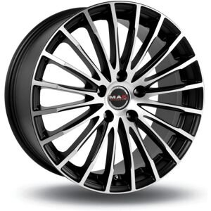Mak Fatale 8x18 Ice Black Alloy Wheel - Car Wheel Mak Fatale 8x18 Ice Black Alloy Wheel - Car Wheel