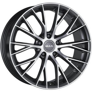 Mak Munchen 8.5x19 5x112 Gun Metal Alloy Wheel - Car Accessory Mak Munchen 8.5x19 5x112 Gun Metal Alloy Wheel - Car Accessory