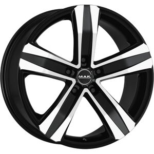 Jante en alliage Mak Wheels 7x17 5x160 Noire - Transit - Publicité Jante en alliage Mak Wheels 7x17 5x160 Noire - Transit - Publicité