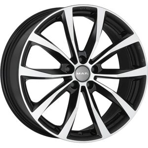 Mak Wheels Wolf 16x6.5 Miroir Noir - Jante - Publicité Mak Wheels Wolf 16x6.5 Miroir Noir - Jante - Publicité