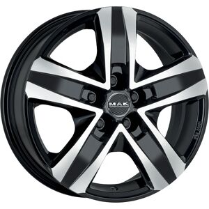 Mak STONE5 6.5x16 5x114.3 ET45 Černá - Kolo/Displej Mak STONE5 6.5x16 5x114.3 ET45 Černá - Kolo/Displej