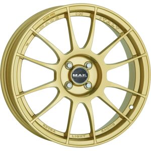 Mak Xlr 7x17 4x098 Gold Alloy Wheel - Alloy Wheel Mak Xlr 7x17 4x098 Gold Alloy Wheel - Alloy Wheel