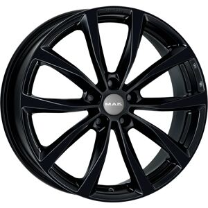 Jante MAK WOLF 17 X 7.50 ET 30 5X110 Buje: 65,1 GLOSS BLACK - Roue - Publicité Jante MAK WOLF 17 X 7.50 ET 30 5X110 Buje: 65,1 GLOSS BLACK - Roue - Publicité