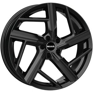 Mak Qvattro Alloy Wheel - 8.5x21 5x112 Gloss Black for Audi A5, Cupra Formentor, Tiguan R-Line Mak Qvattro Alloy Wheel - 8.5x21 5x112 Gloss Black for Audi A5, Cupra Formentor, Tiguan R-Line