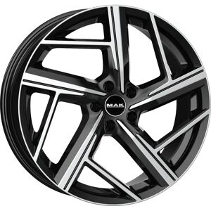 Rueda de aleación Mak Qvattro - 20 pulgadas - 8.5 ancho - 5x112 - Negro Rueda de aleación Mak Qvattro - 20 pulgadas - 8.5 ancho - 5x112 - Negro