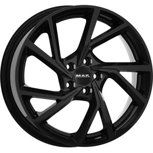 Mak Kassel Alloy Wheel - 8x20 5x114.3 Gloss Black - Car Type Mak Kassel Alloy Wheel - 8x20 5x114.3 Gloss Black - Car Type
