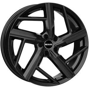 Mak Qvattro Alloy Wheel - 8.5x19 - Gloss Black - Volkswagen, Mercedes-Benz, Cl, Jetta, Golf, Sportsvan Mak Qvattro Alloy Wheel - 8.5x19 - Gloss Black - Volkswagen, Mercedes-Benz, Cl, Jetta, Golf, Sportsvan