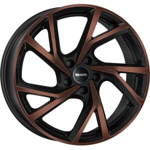 Mak KASSEL 7.5x17 5x112 ET40 Black & Bronze - Wheel Mak KASSEL 7.5x17 5x112 ET40 Black & Bronze - Wheel