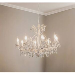 Onli Ivory 8-Light Crystal Chandelier - Ceiling Light Onli Ivory 8-Light Crystal Chandelier - Ceiling Light