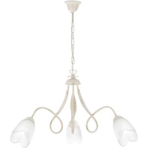 Dkl Italia DKL4250/3A Dubbele hanglamp ivoor - Plafondlamp Dkl Italia DKL4250/3A Dubbele hanglamp ivoor - Plafondlamp