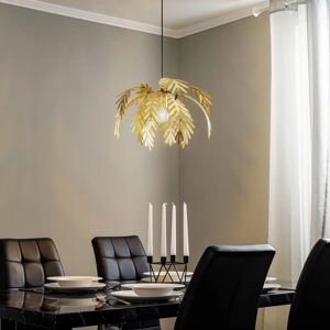 Euluna Dubai Hängeleuchte - Palmen, Ø 50cm, Gold Euluna Dubai Hängeleuchte - Palmen, Ø 50cm, Gold