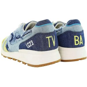 Diadora N9000 Model - Blue Synthetic Trainers Diadora N9000 Model - Blue Synthetic Trainers